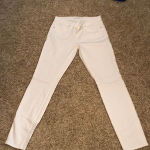 Velvet by Graham and Spencer White Skinny Jeans